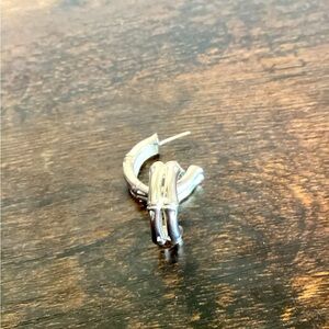 Sterling silver earring